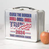Sluit De Grens Boor Boor Trump 2024 (In situ)