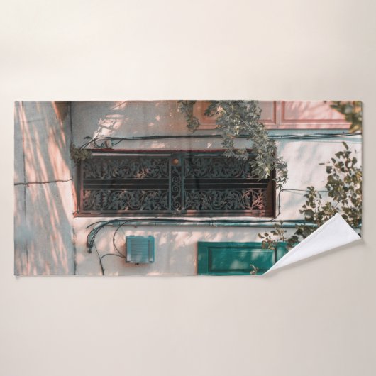 SLUIT DE GROENE WROUGHT IRON SECRIRITY DEUR BADHANDDOEK (Badhanddoek)