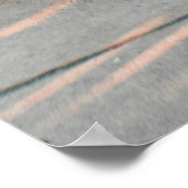 SLUIT DE GROENE WROUGHT IRON SECRIRITY DEUR POSTER (Hoek)