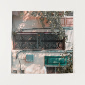 SLUIT DE GROENE WROUGHT IRON SECRIRITY DEUR WANDKLEED (Voorkant (horizontaal))