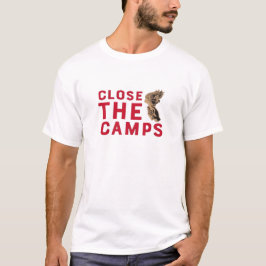 Sluit de kampen t-shirt
