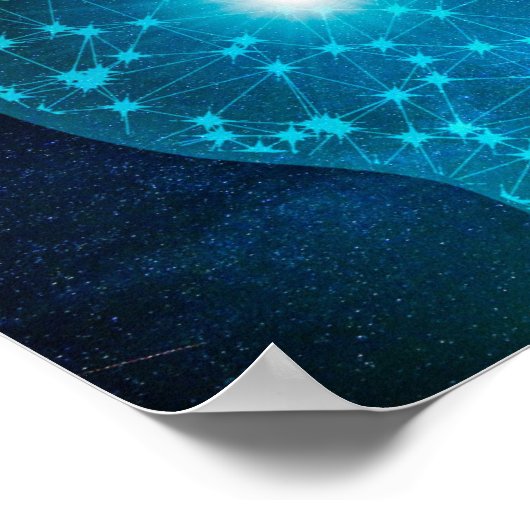 Sluit de Stippen aan Poster (Hoek)