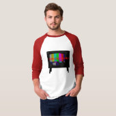 Sluit de tv af, denk voor jezelf t-shirt (Voorkant volledig)