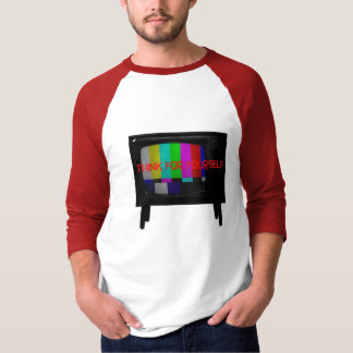 Sluit de tv af, denk voor jezelf t-shirt