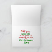 Sluit de voordeur Music City Christmas Kaart (Binnen)