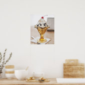 Sluit de zonde af met de kersen bovenaan poster (Keuken)