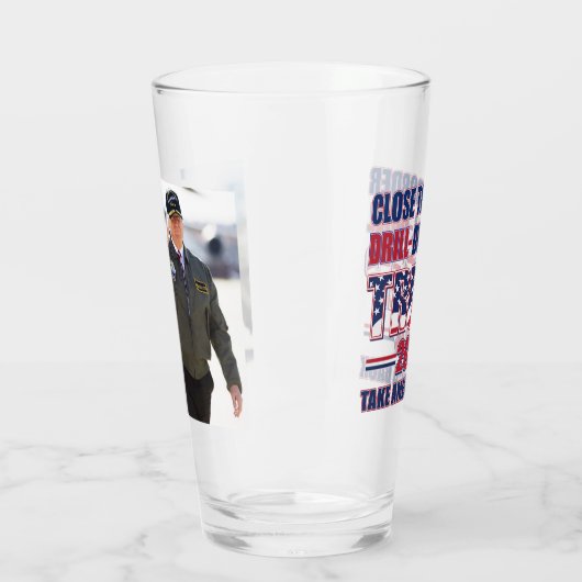 Sluit deBBorder boormachine Trump 2024 Glas (Links)