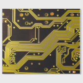 Sluit foto van kringsachtergrond, abstract cadeaupapier (Vlak)