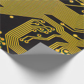 Sluit foto van kringsachtergrond, abstract cadeaupapier (Hoek)