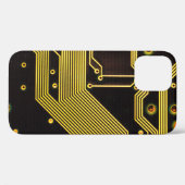 Sluit foto van kringsachtergrond, abstract Case-Mate iPhone case (Achterkant (horizontaal))