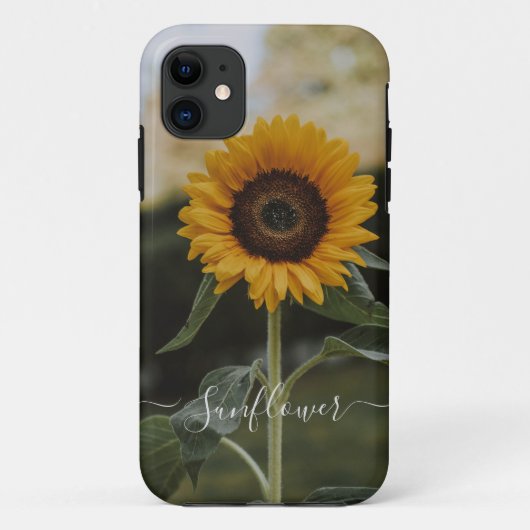 Sluit gele zonnebloempitten Case-Mate iPhone case (Achterkant)