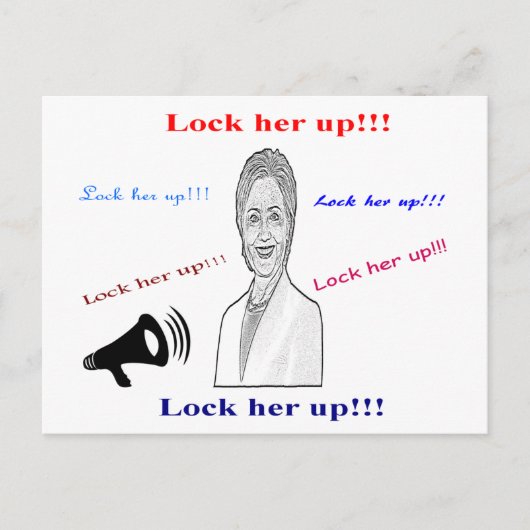 Sluit haar op briefkaart (Voorkant)