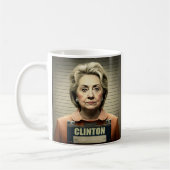 Sluit haar op! - Hillary Clinton Koffiemok (Links)