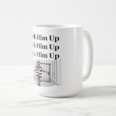 Sluit hem op Trump Coffee Mok (Voorkant rechts)