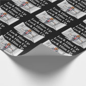 Sluit hem op Trump inpakpapier (Hoek)