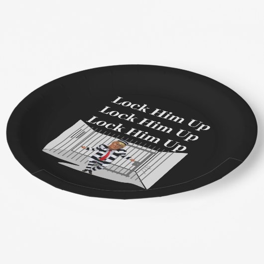 Sluit hem op Trump Paper Bord (Gekanteld)