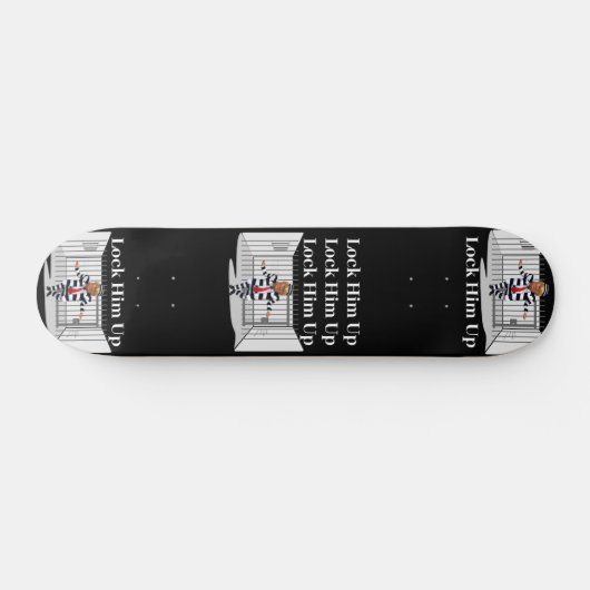 Sluit hem op Trump Skateboard (Horizontaal)