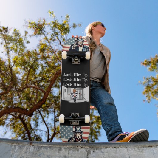 Sluit hem op Trump Skateboard (Buiten 1)