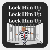 Sluit hem op Trump Sticker (Voorkant)