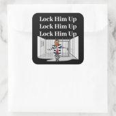 Sluit hem op Trump Sticker (Tas)