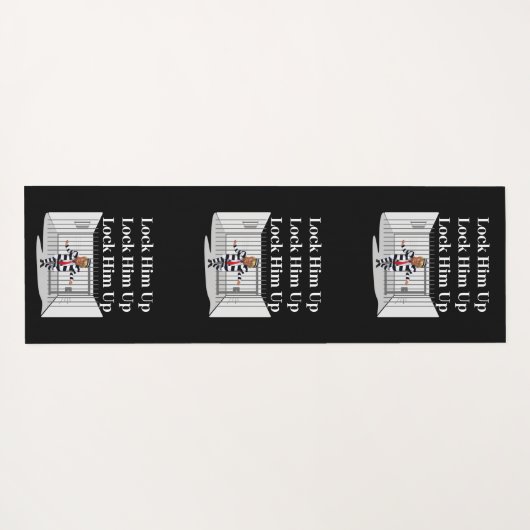 Sluit hem op Trump Yoga Mat (Achterkant (horizontaal))