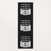 Sluit hem op Trump Yoga Mat (Achterkant)