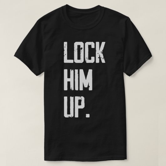 Sluit hem op V2 T-shirt (Design voorkant)