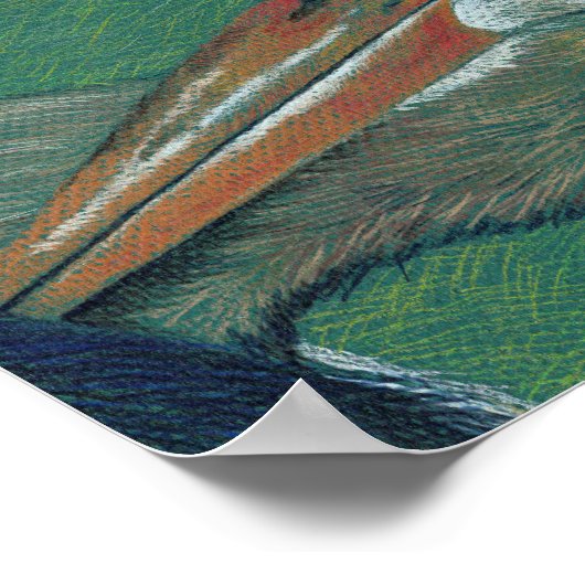 Sluit Heron af Poster (Hoek)