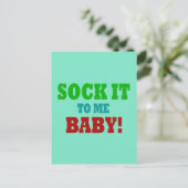 Sluit het aan mij briefkaart (Staand voorkant)