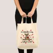 Sluit het aan op Valentijnse overhemden en cadeaut Tote Bag (Voorkant (product))