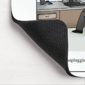 Sluit het apparaat uit en stop het terug in Cartoo Muismat (Hoek)