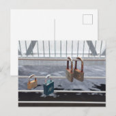 Sluit het briefkaart (Voorkant / Achterkant)