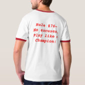 SLUIT HET OP! T-SHIRT (Achterkant)