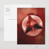 Sluit het uitzicht van de driehoekige klep in het  briefkaart (Voorkant / Achterkant)