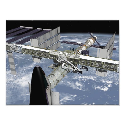 Sluit het uitzicht van de Sluiting die is gedokt Foto Afdruk (Voorkant)