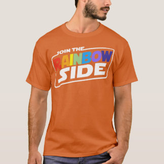 Sluit je aan bij de Rainbow Side T-shirt