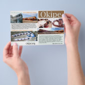 Sluit je aan bij het dorp - Flyer (5.5"x9.5") (Hand)