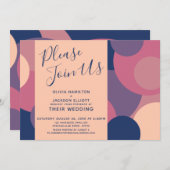 Sluit je aan bij het kleurrijke circulehuwelijk va kaart (Voorkant / Achterkant)