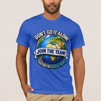 Sluit je aan bij het Team – Mondiaal Samenwerkings T-shirt