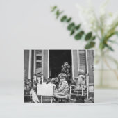 Sluit je aan bij ons voor wat thee briefkaart (Staand voorkant)