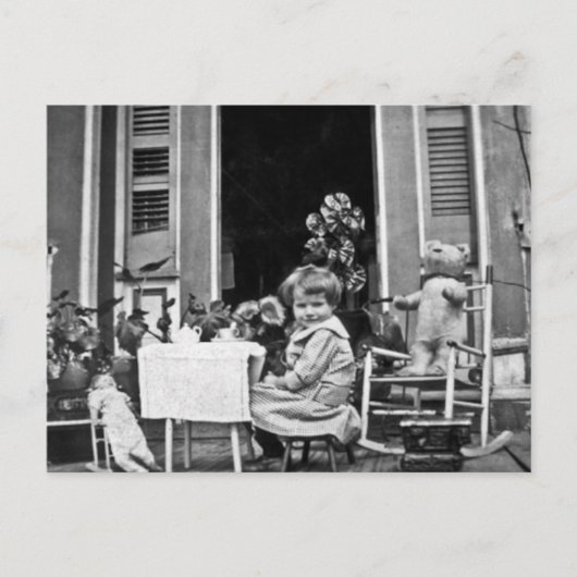 Sluit je aan bij ons voor wat thee briefkaart (Voorkant)