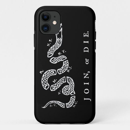 Sluit je aan of sterf Case-Mate iPhone case (Achterkant)