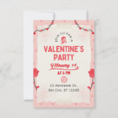 Sluit je bij ons aan voor Valentijnsfeest Notitiekaartje (Voorkant)