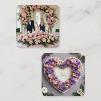 Sluit je dag af met elegantie informatiekaartje