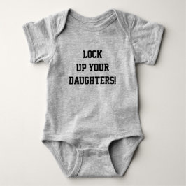 Sluit je Dochters Op Grappige Baby Onsie Romper