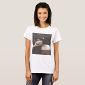 "Sluit je ogen voor de werkelijkheid en zie een vi T-shirt (Voorkant volledig)