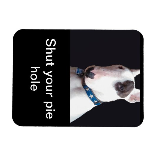 Sluit je taartgat koelkastmagneet magneet (Horizontaal)