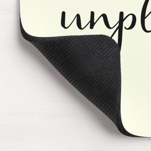 Sluit met de Tekst van het Manuscript en Stop af Muismat (Hoek)