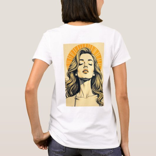 Sluit ogen t-shirt (Achterkant)