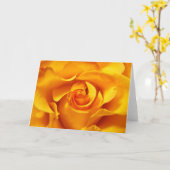 Sluit omhoog van Geel toenam Kaart (Gele Bloem)